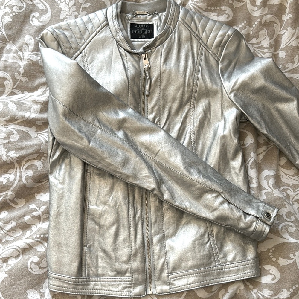Alcott - Faux Leather Jacket - M